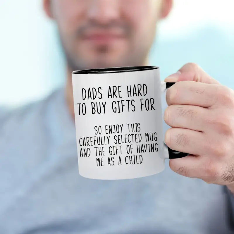 Funny coffee retailer mugs for dads