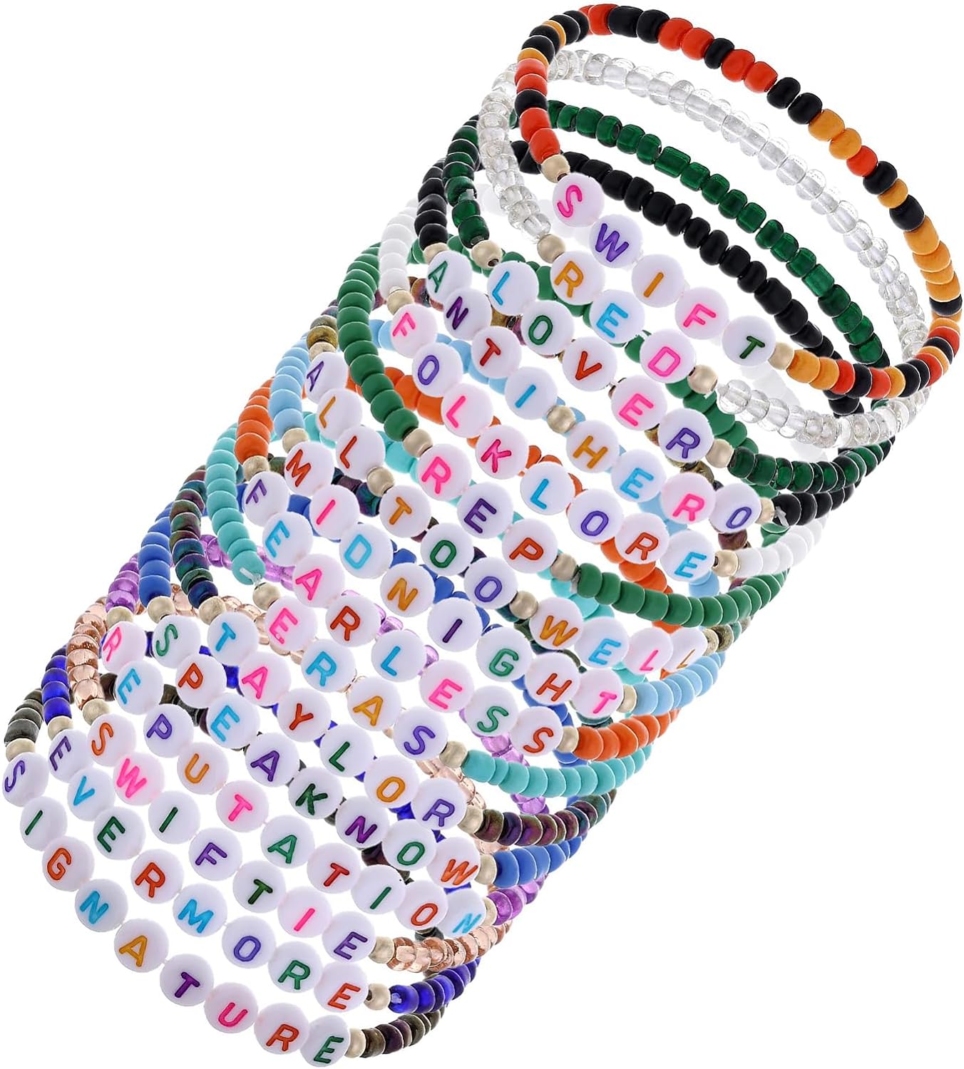 20pk ERAS TOUR friendship bracelets - READY store TO SHIP