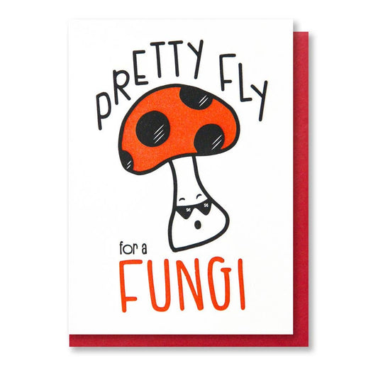 Fly Fungi Male Dude Everyday Card-Greeting and Notecards > Gifts > Arts & Entertainment > Party & Celebration > Gift Giving > Greeting & Note Cards-Quinn's Mercantile