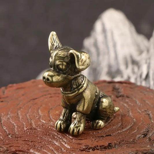 Mini Floppy Ear Dog Figurine-Home Decor > Home & Garden > Decor > Figurines-Quinn's Mercantile