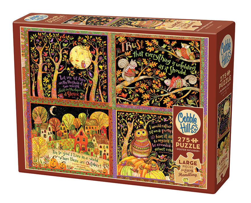 Autumn Reflections | 275 Piece Puzzle-Games and Puzzles-Quinn's Mercantile