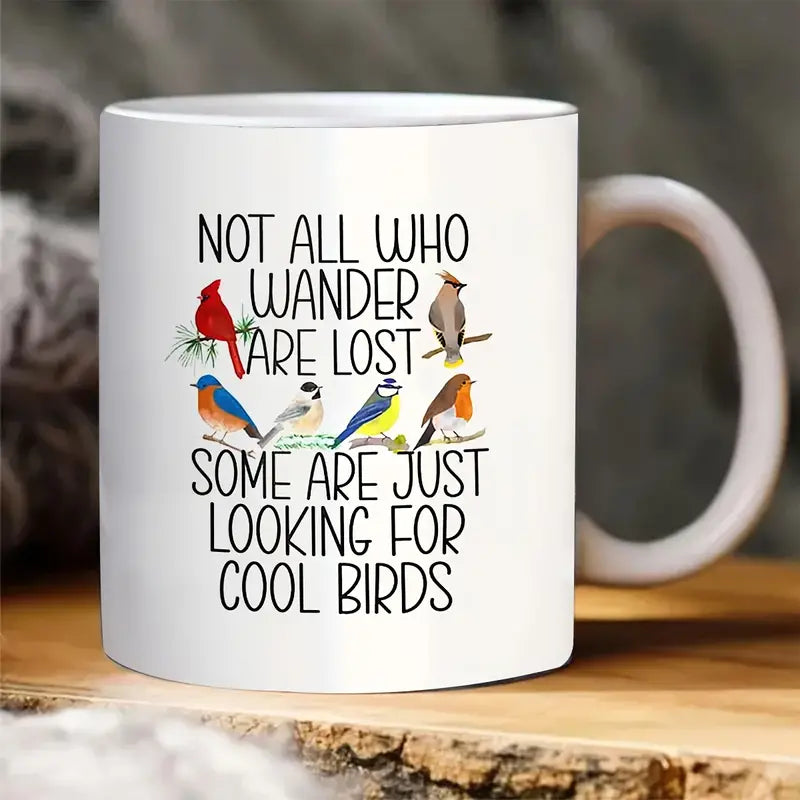 Bird Watching Mug-Tableware > Home & Garden > Kitchen & Dining > Tableware > Drinkware > Mugs-Quinn's Mercantile