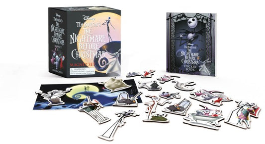 Disney Tim Burton’s The Nightmare Before Christmas Magnet Set-Games and Puzzles-Quinn's Mercantile