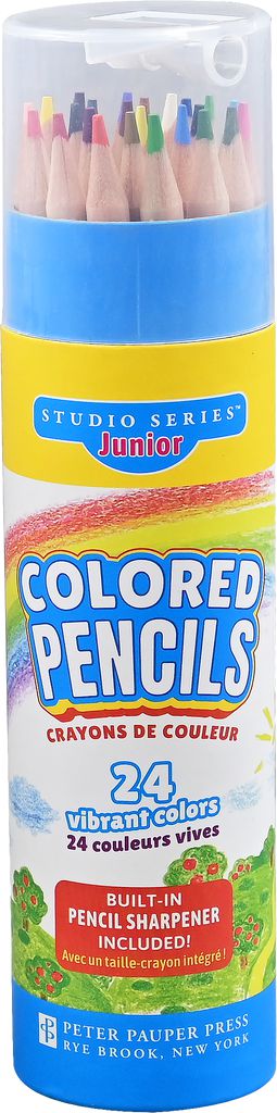 Colored Pencils Junior-Home Office > Office Supplies > Office Instruments > Writing & Drawing Instruments > Pens & Pencils-Quinn's Mercantile