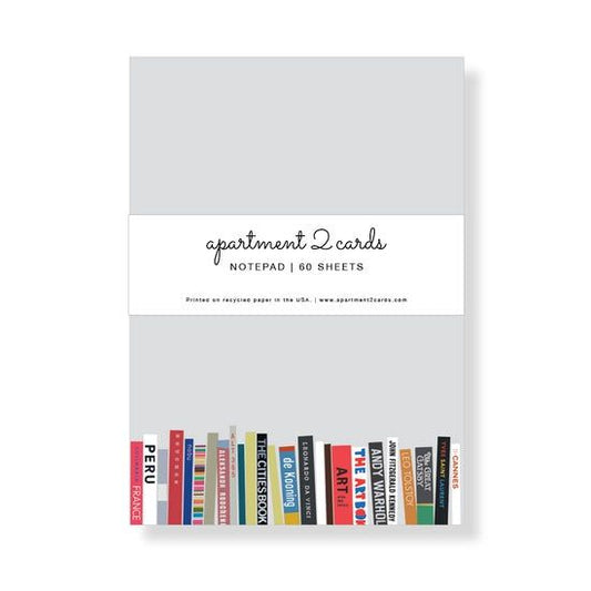 Bookshelf Notepad-Office Supplies > General Office Supplies > Paper Products > Notebooks & Notepads-Quinn's Mercantile