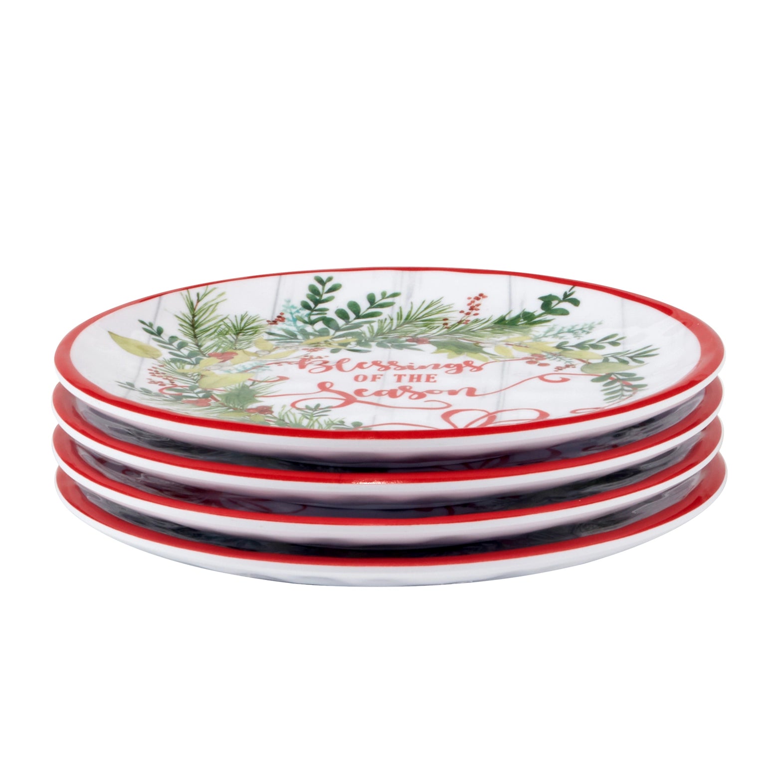 Christmas Gatherings Canape Plates-plate-Quinn's Mercantile