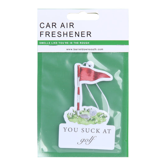 You Suck At Golf Air Freshener-Home & Garden > Decor > Home Fragrances > Air Fresheners-Quinn's Mercantile