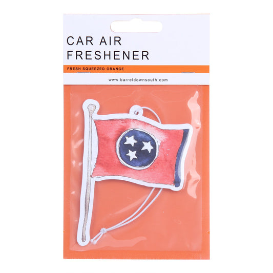 Tennessee Tri Star Flag Air Freshener-Bath and Spa > Home & Garden > Decor > Home Fragrances > Air Fresheners-Quinn's Mercantile