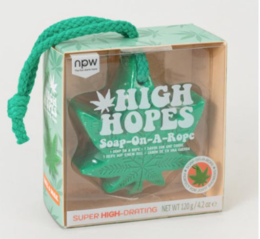 High Hopes Soap on a Rope-Men's Gifts > Health & Beauty > Personal Care > Cosmetics > Bath & Body > Bar Soap-Quinn's Mercantile