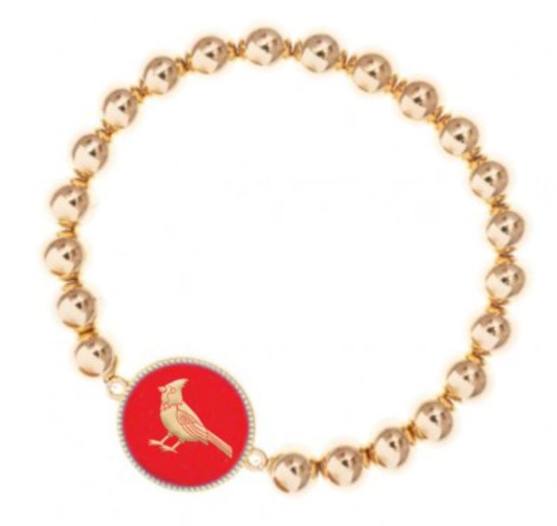 Cardinal Bracelet-Apparel & Accessories > Jewelry > Bracelets-Quinn's Mercantile