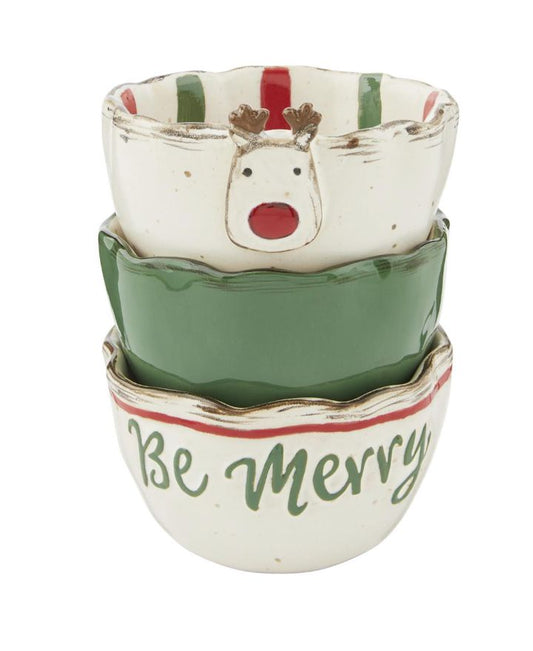 Christmas Dip Cup Set-Home & Garden > Kitchen & Dining > Kitchen Tools & Utensils > Mixing Bowls-Quinn's Mercantile