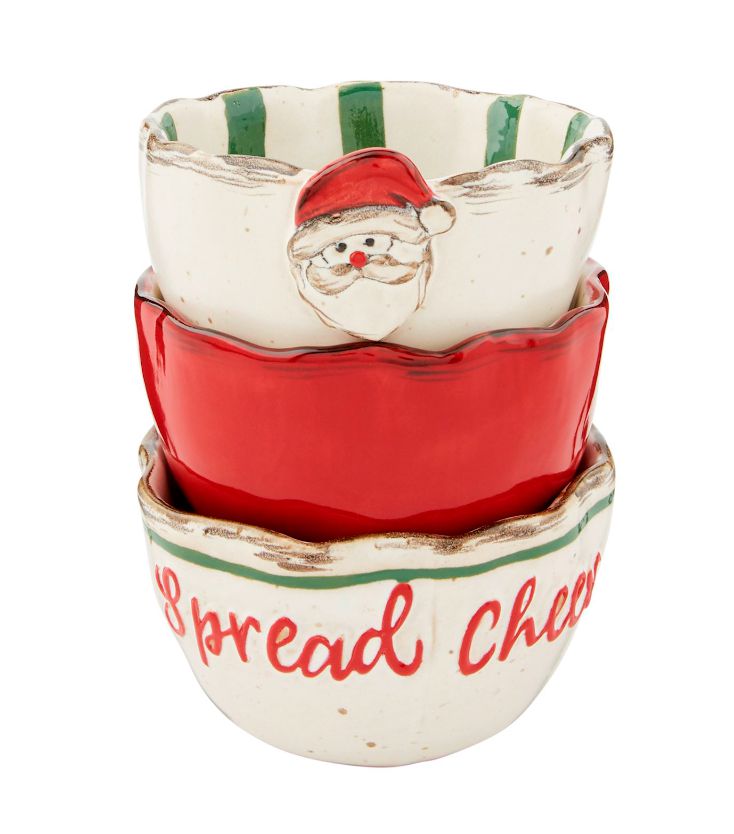 Christmas Dip Cup Set-Home & Garden > Kitchen & Dining > Kitchen Tools & Utensils > Mixing Bowls-Quinn's Mercantile