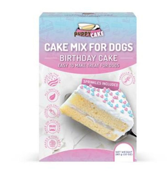 Puppy Cake Mix Birthday Cake-Furry Friends > Animals & Pet Supplies > Pet Supplies > Dog Supplies > Dog Treats-Quinn's Mercantile