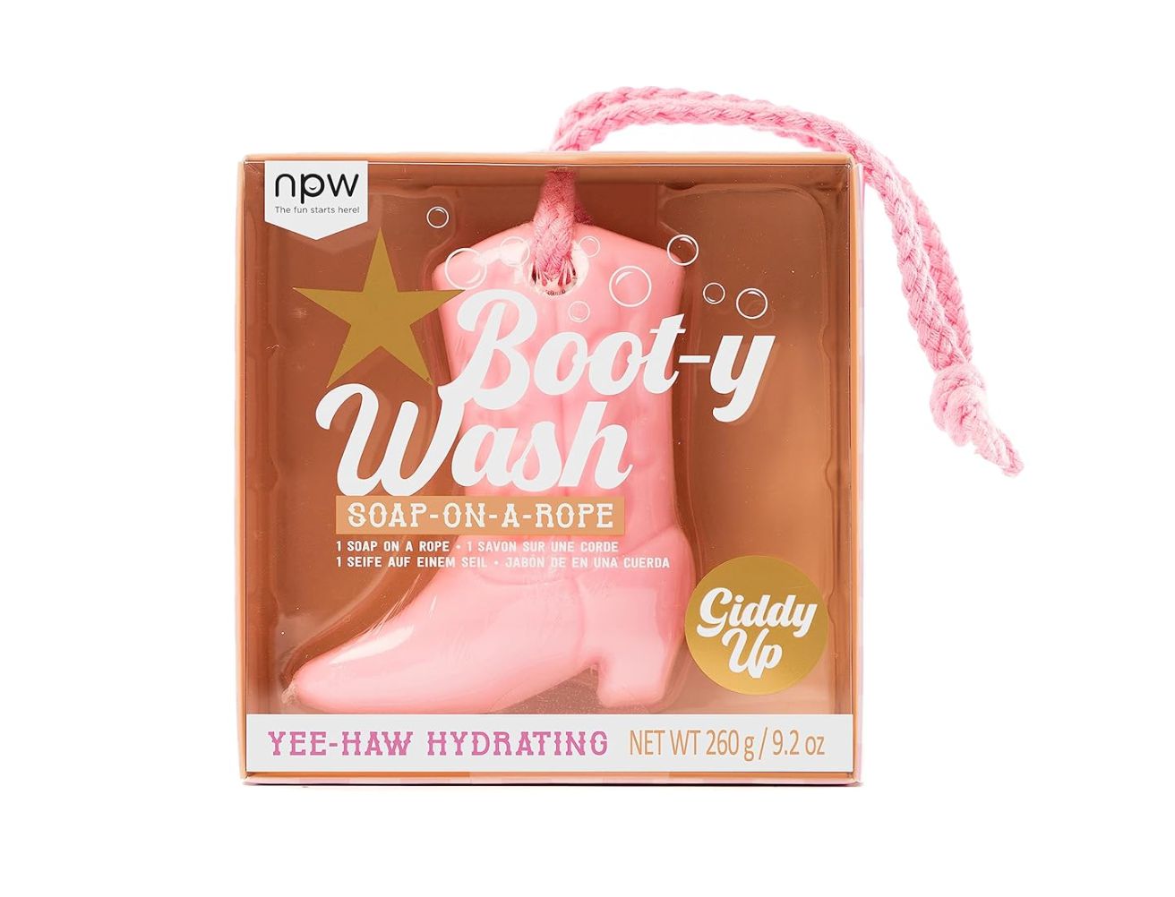 Boot-y Wash Soap on a Rope-Health & Beauty > Personal Care > Cosmetics > Bath & Body > Bar Soap-Quinn's Mercantile