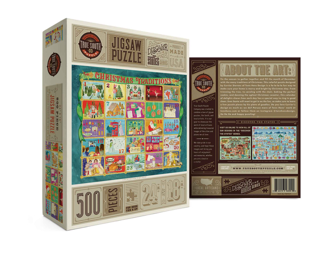 Christmas Traditions Puzzle-Games and Puzzles > Toys & Games > Puzzles > Jigsaw Puzzles-Quinn's Mercantile