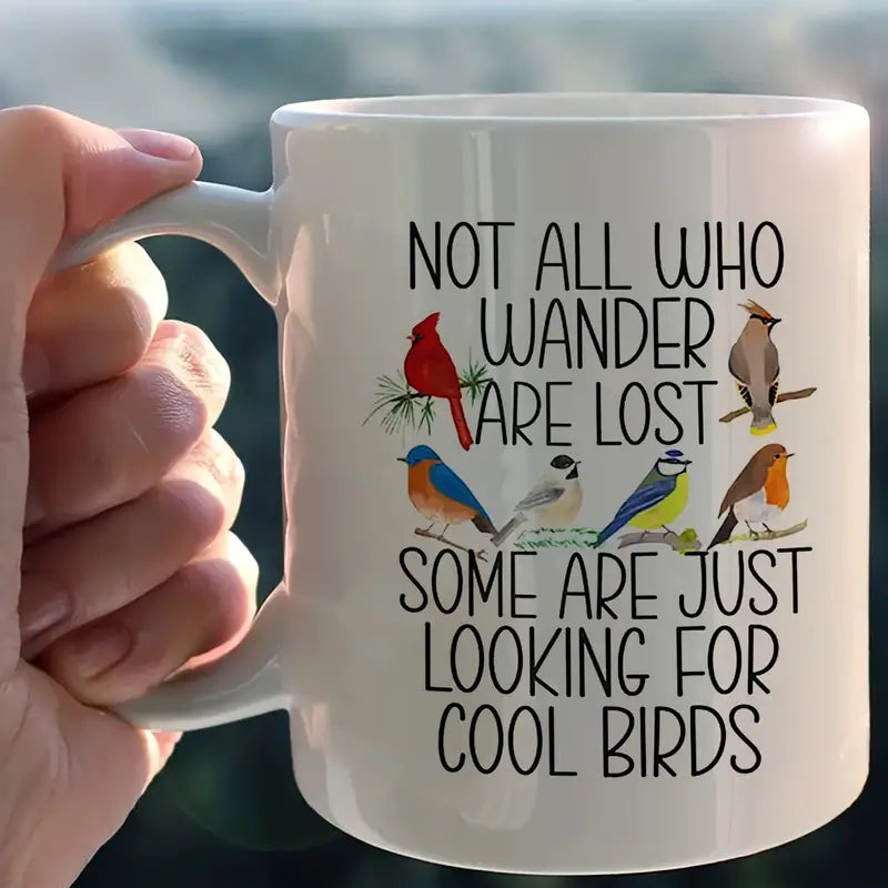 Bird Watching Mug-Tableware > Home & Garden > Kitchen & Dining > Tableware > Drinkware > Mugs-Quinn's Mercantile