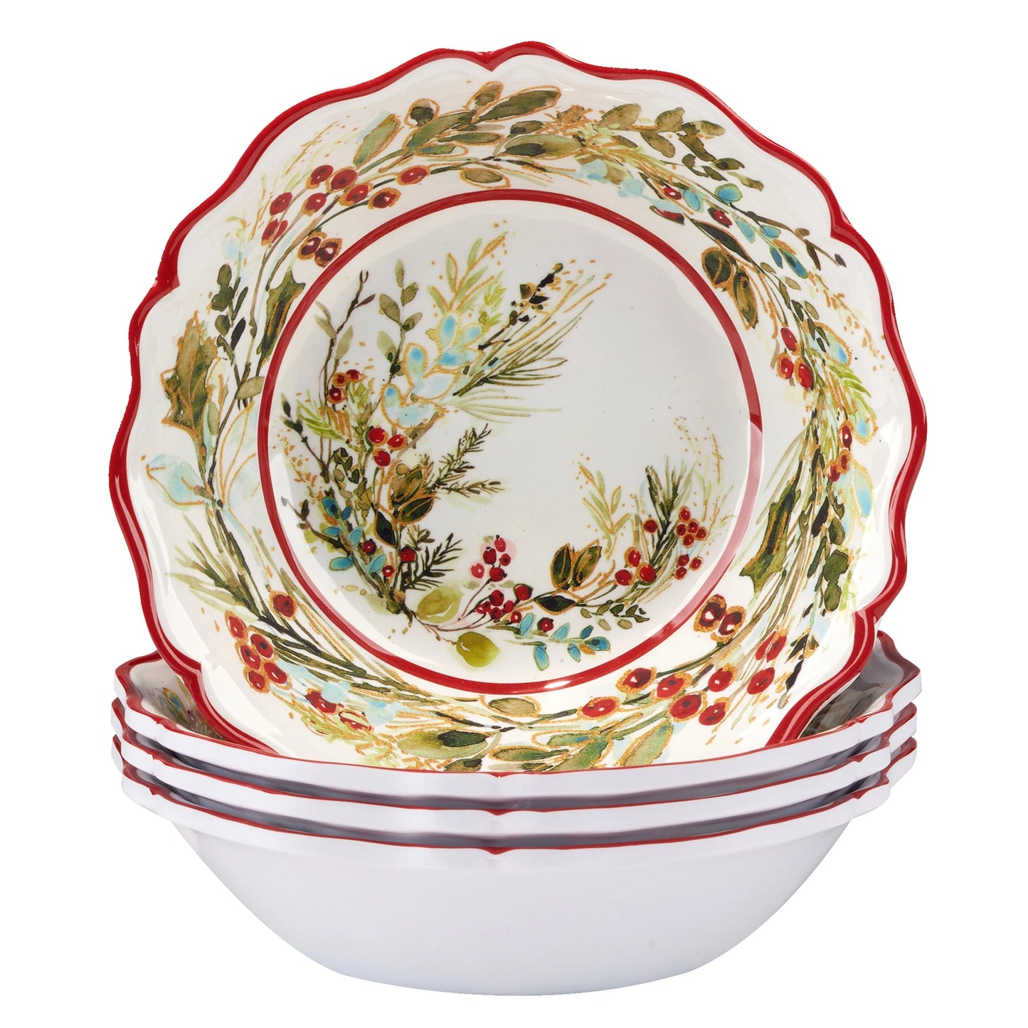 Christmas Gatherings Bowl-Tableware > Home & Garden > Decor > Decorative Bowls-Quinn's Mercantile