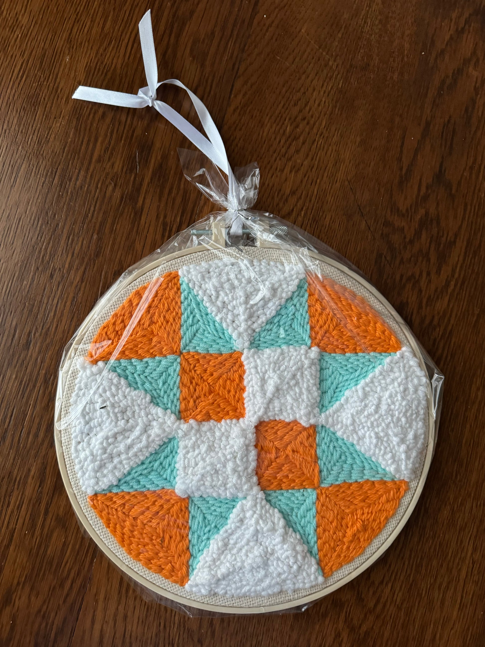 Quilt Pattern Punch Needle Decor-Wall Decor > Home & Garden > Decor > Artwork-Quinn's Mercantile