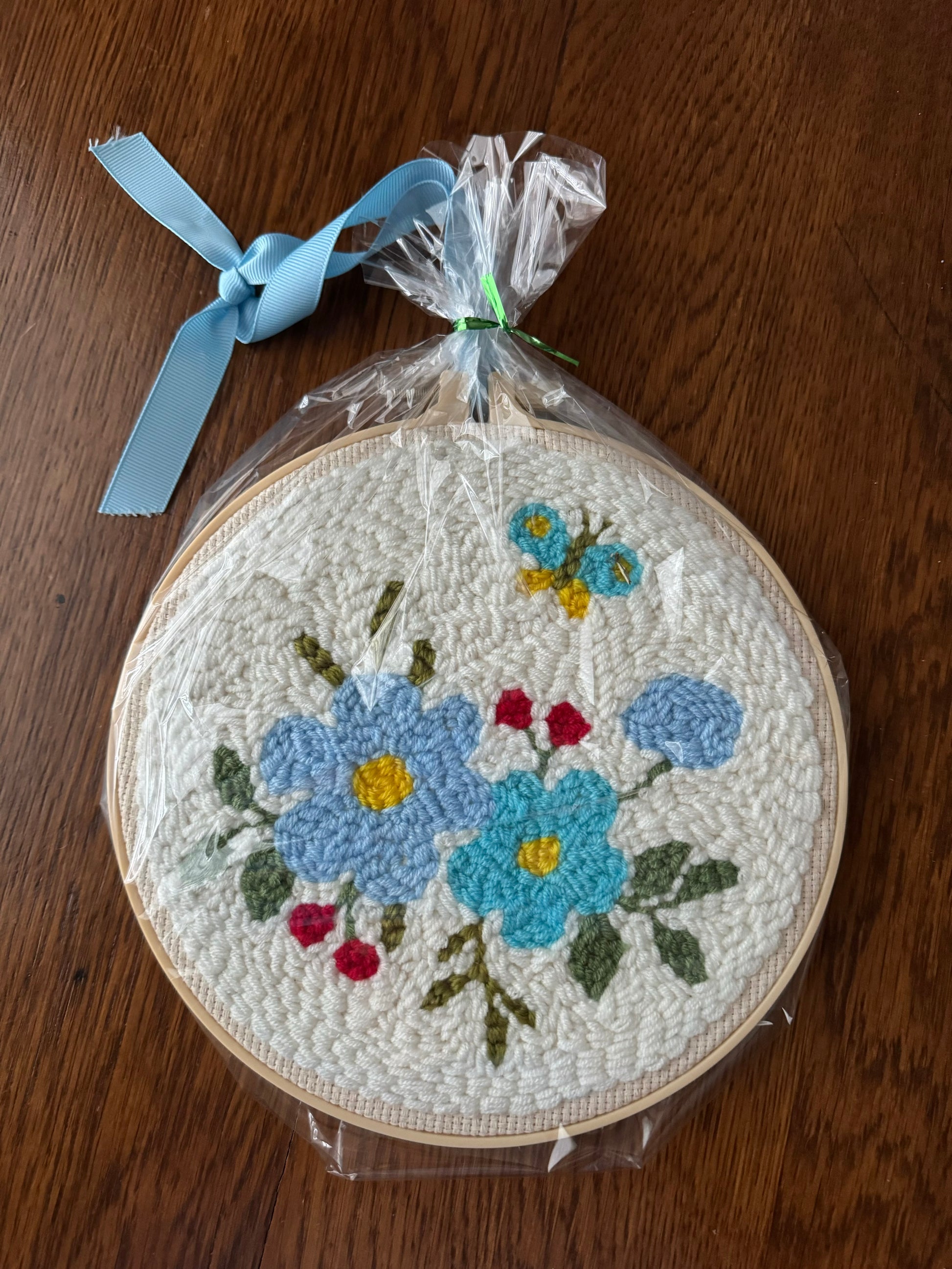 Floral Designs Punch Needle Decor-Wall Decor > Home & Garden > Decor > Artwork-Quinn's Mercantile