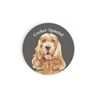 Cocker Spaniel Car Coaster-Car Coasters-Quinn's Mercantile