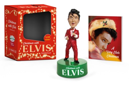 Christmas with Elvis Bobblehead-Toys & Games > Toys > Executive Toys-Quinn's Mercantile