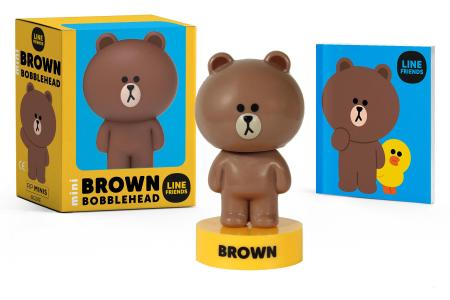 Mini BROWN Bobblehead-Games > Toys & Games-Quinn's Mercantile