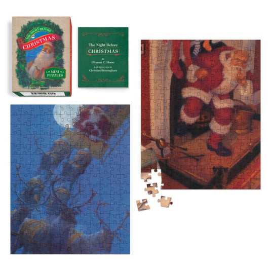 The Night Before Christmas Mini Puzzles-Games and Puzzles > Toys & Games > Puzzles > Jigsaw Puzzles-Quinn's Mercantile