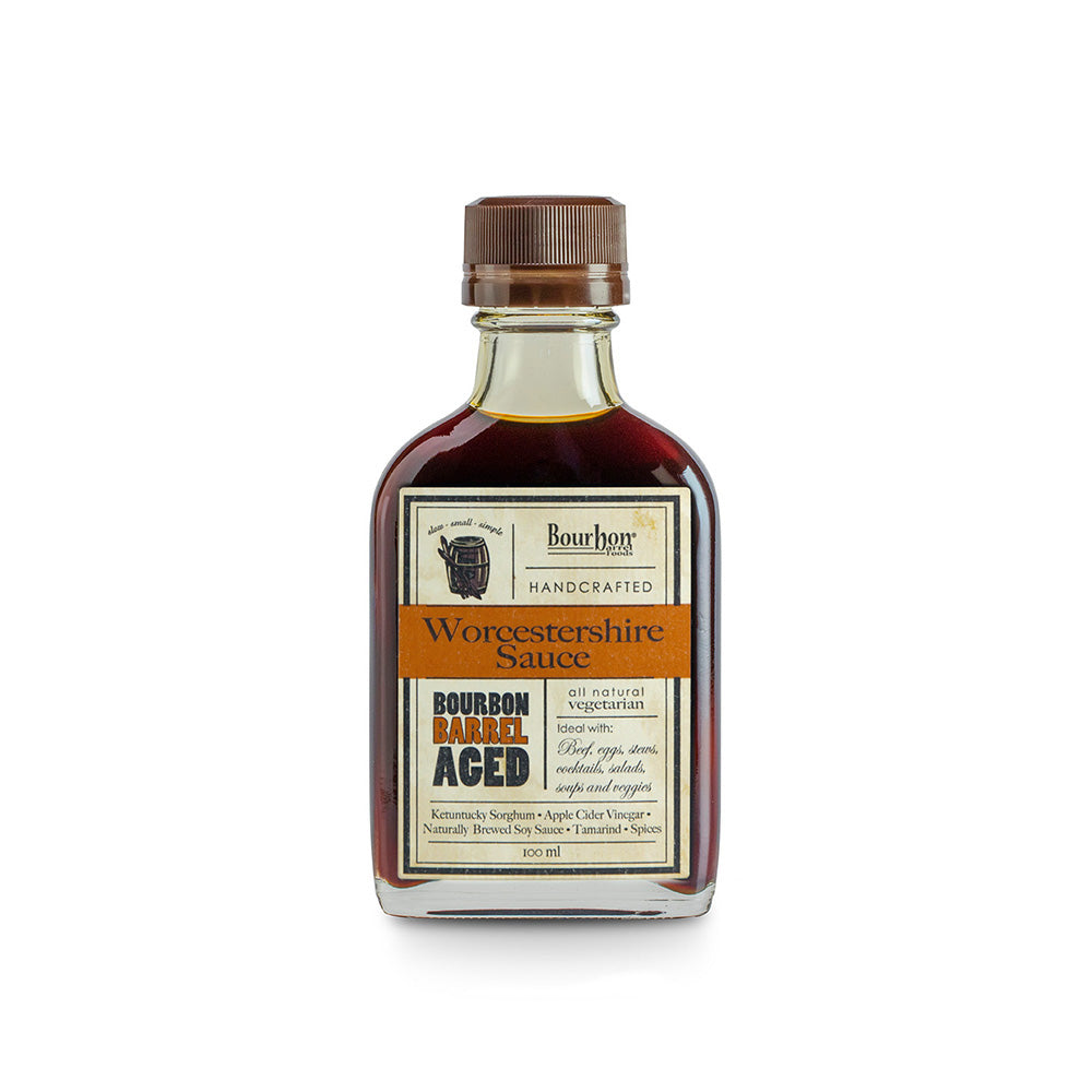 Bourbon Barrel Aged Worcestershire Sauce-Food, Beverages & Tobacco > Food Items > Condiments & Sauces > Worcestershire Sauce-Quinn's Mercantile